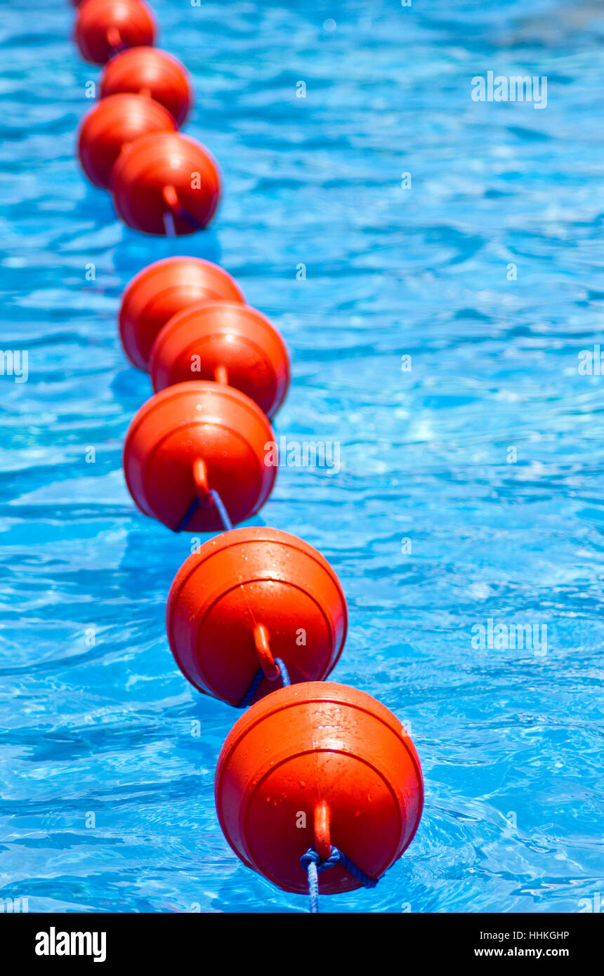 Red rope divider pool hi-res stock photography and images - Alamy