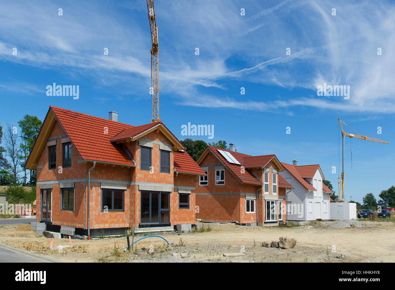 city, town, residential area, apartments, flats, region, site, house, building, Stock Photo