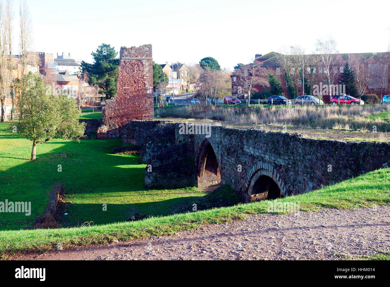 EXETER MEDIEVAL BRIDGE Stock Photo - Alamy