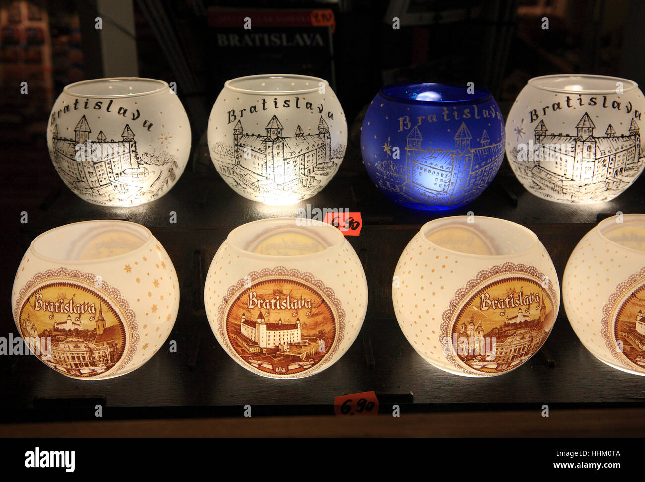 Souvenirs from Bratislava, Slovakia, Europa Stock Photo Alamy