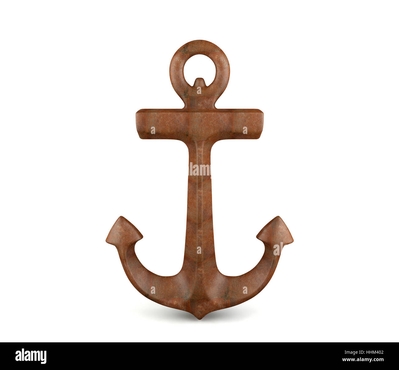 Anchor isolated on white background Stock Photo - Alamy