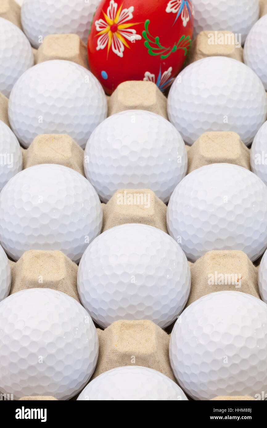 Golf balls in egg hires stock photography and images Alamy