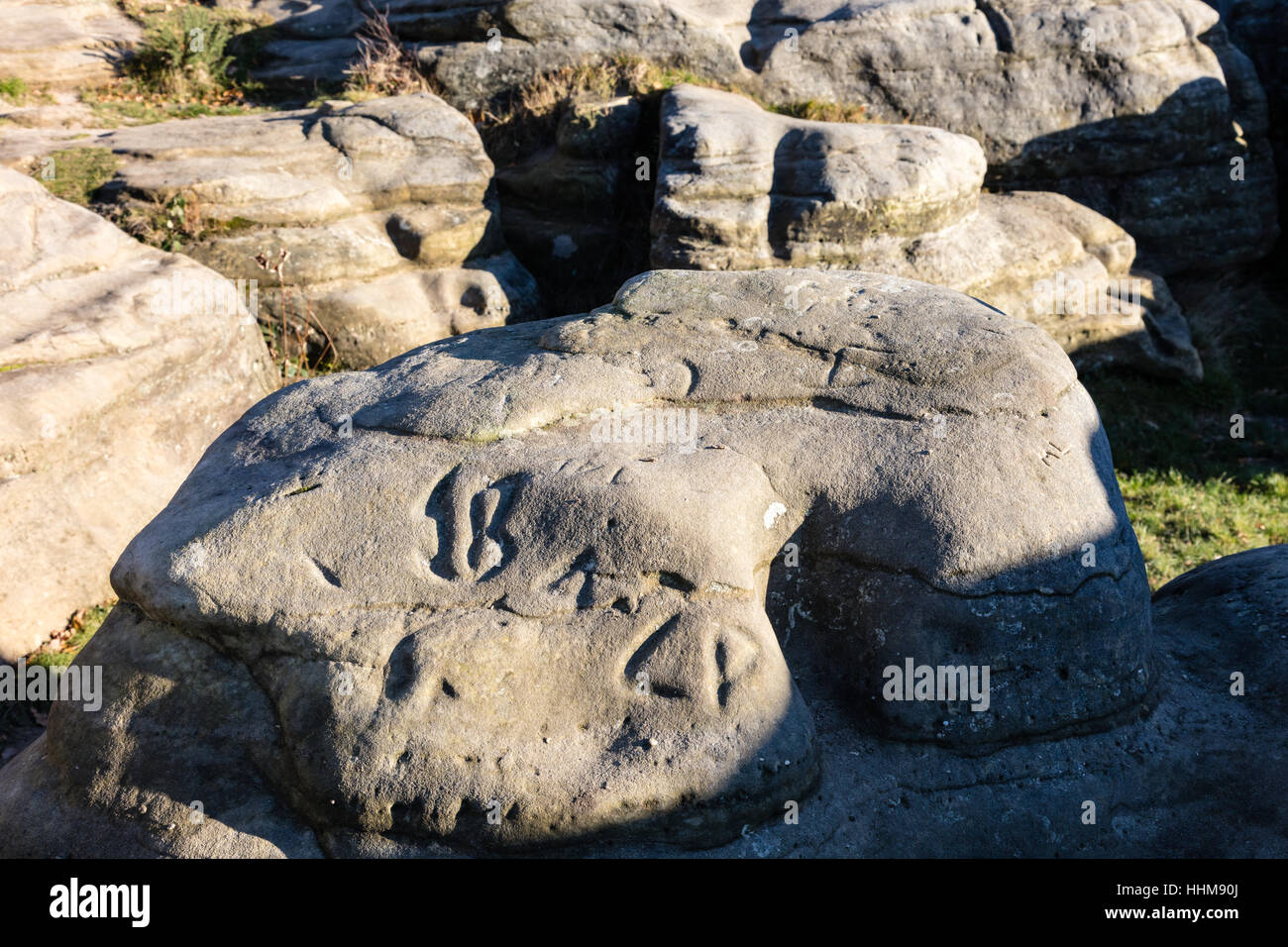 Wellington rocks tunbridge wells hi-res stock photography and images ...