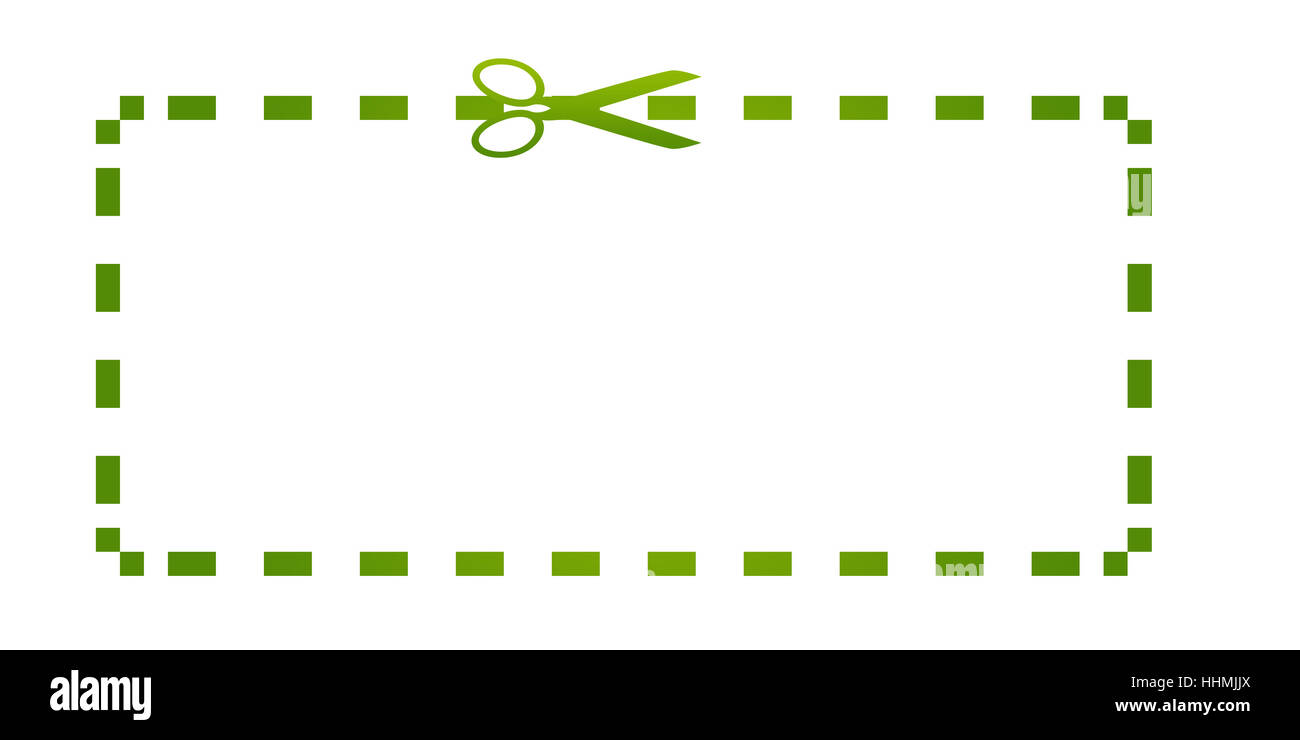 Blank voucher coupon Cut Out Stock Images & Pictures Alamy