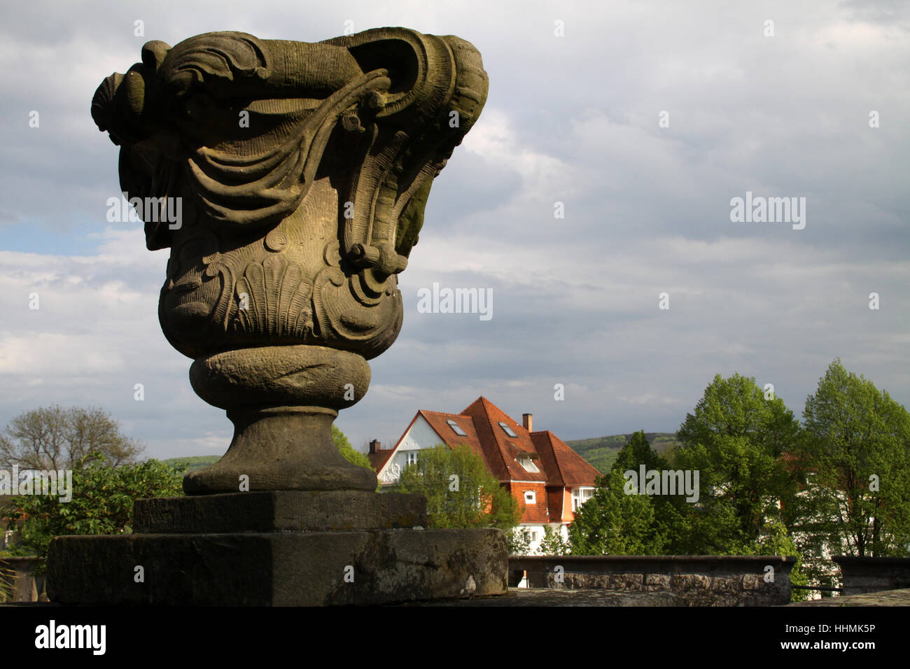 city, town, lower saxony, health resort, spa, mineral spring, medicinal spring, Stock Photo
