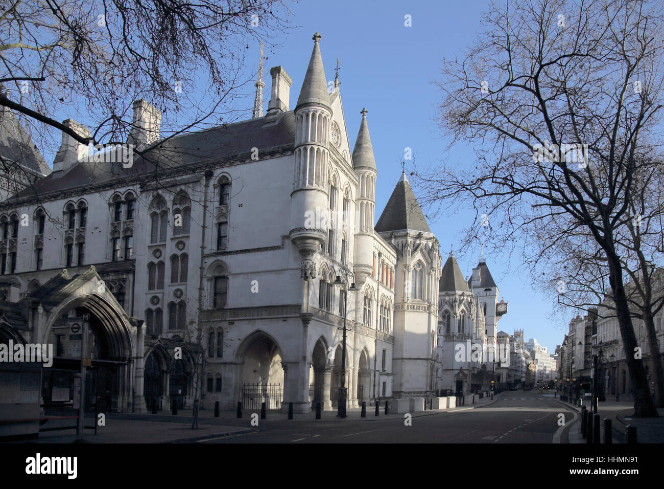 royal courts of justice london Stock Photo - Alamy
