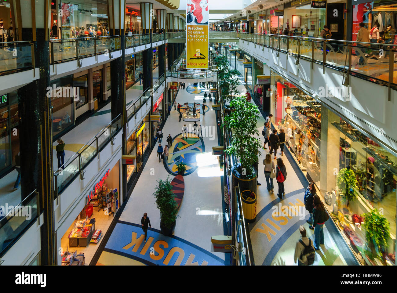 Berlin: shopping mall "Alexa", , Berlin, Germany Stock Photo - Alamy