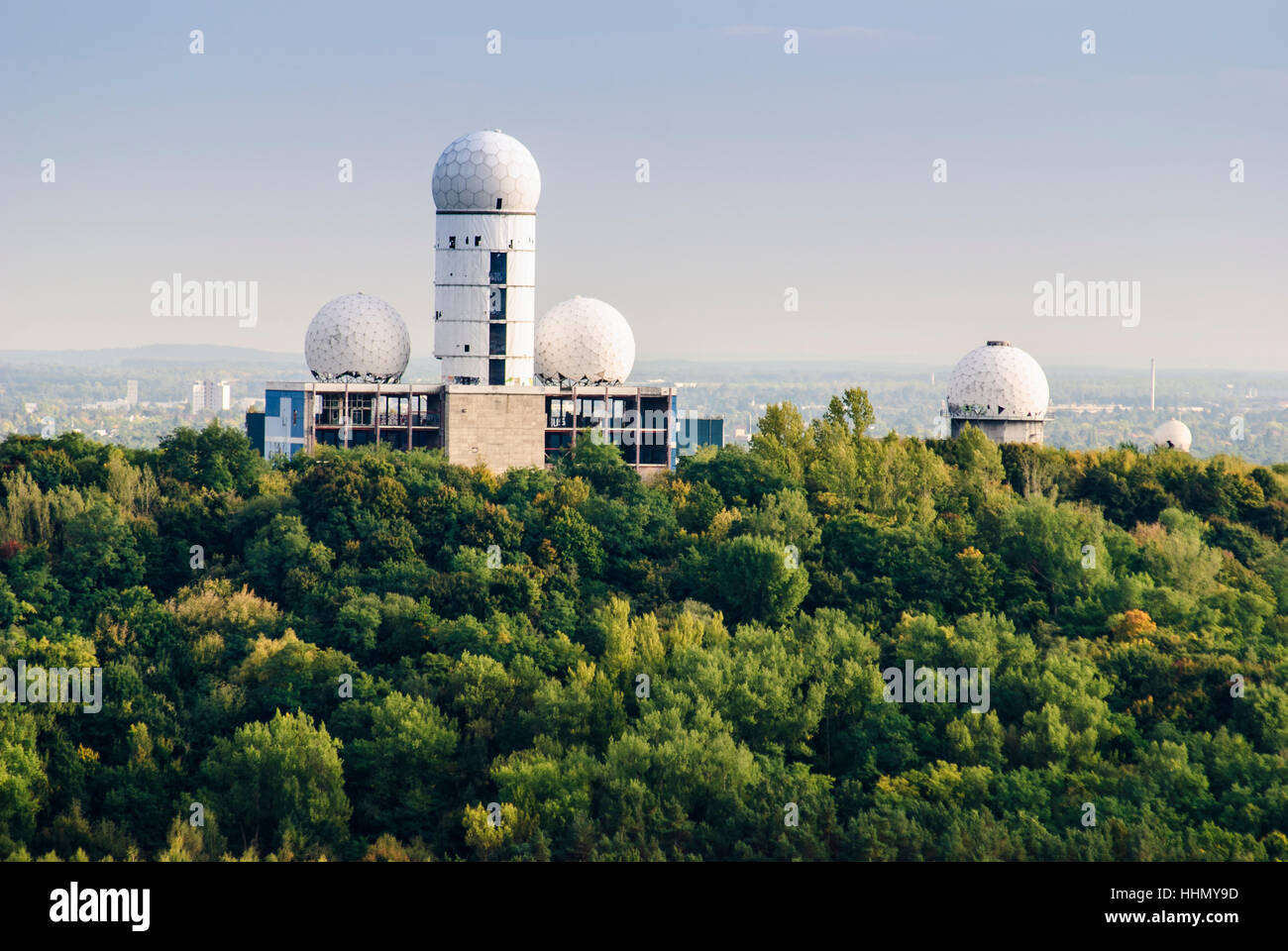 Berlin: Former US-American radar buildings on the Teufelsberg, , Berlin ...