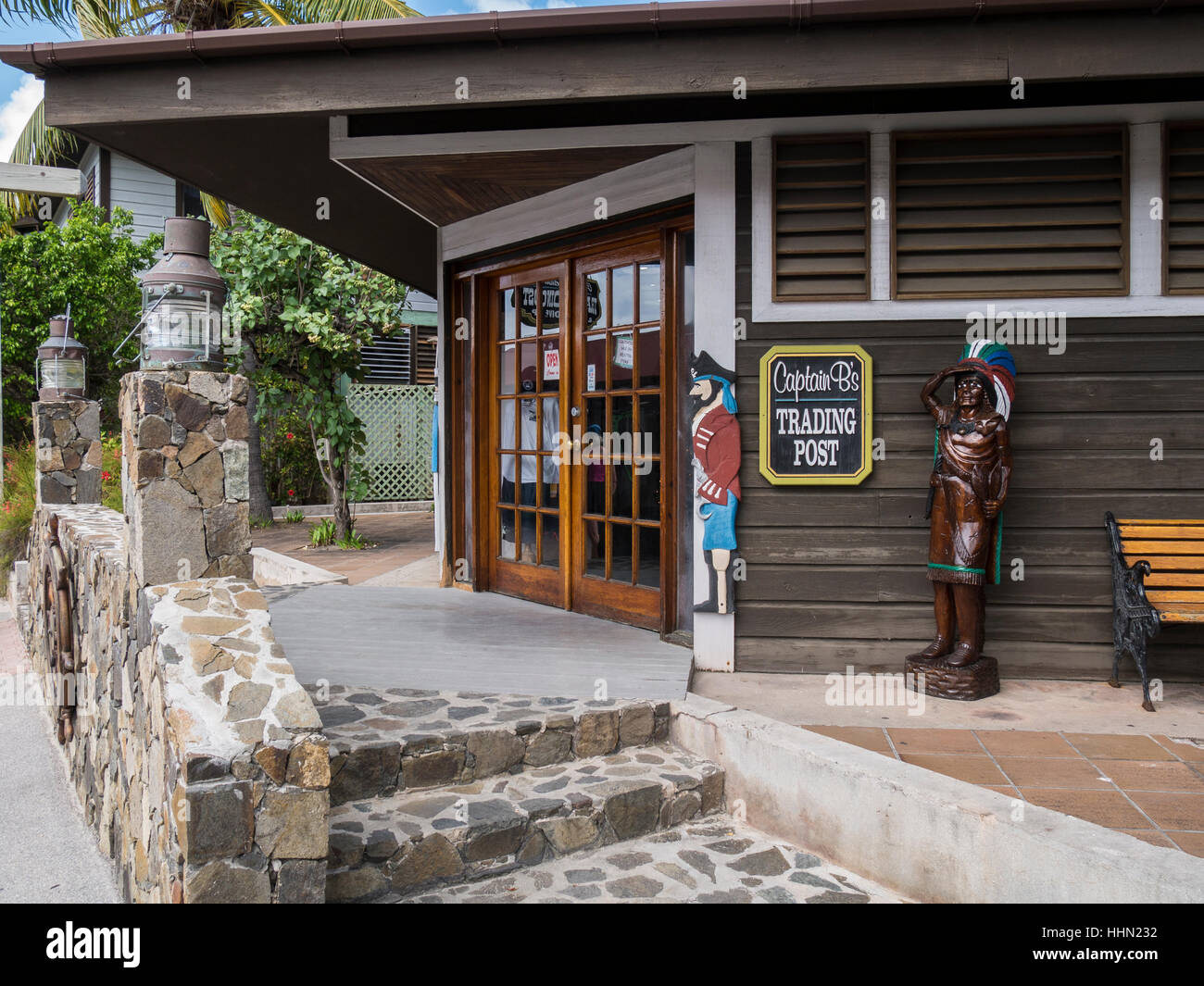 Captain B's Trading Post, Bitter End Yacht Club, Virgin Gorda, British