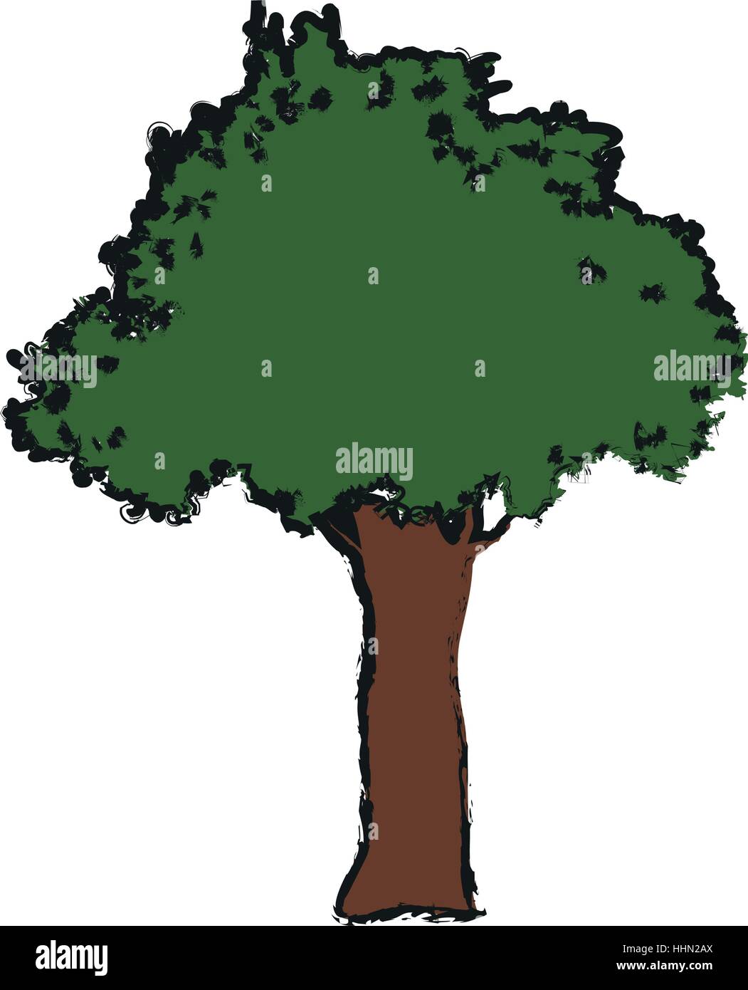 green tree icon Stock Vector Image & Art - Alamy