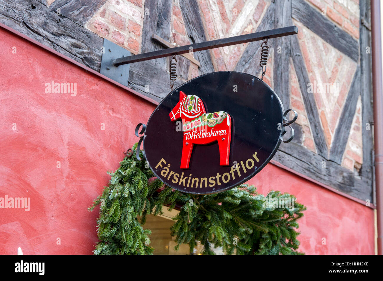 Traditional Shoe Store Malmö Sweden Stock Photo Alamy