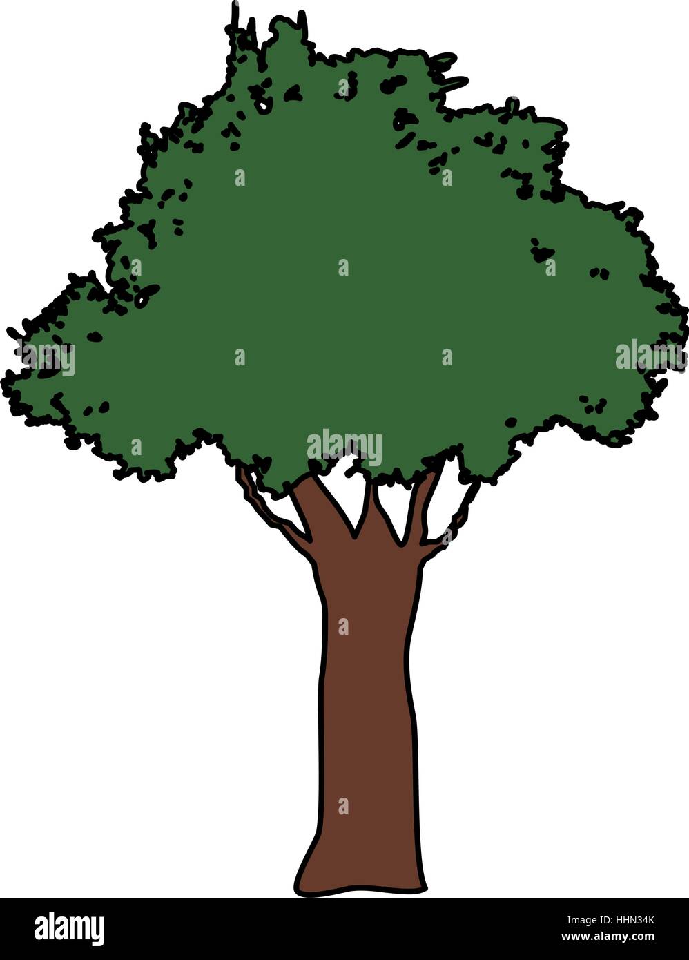 green tree icon Stock Vector Image & Art - Alamy