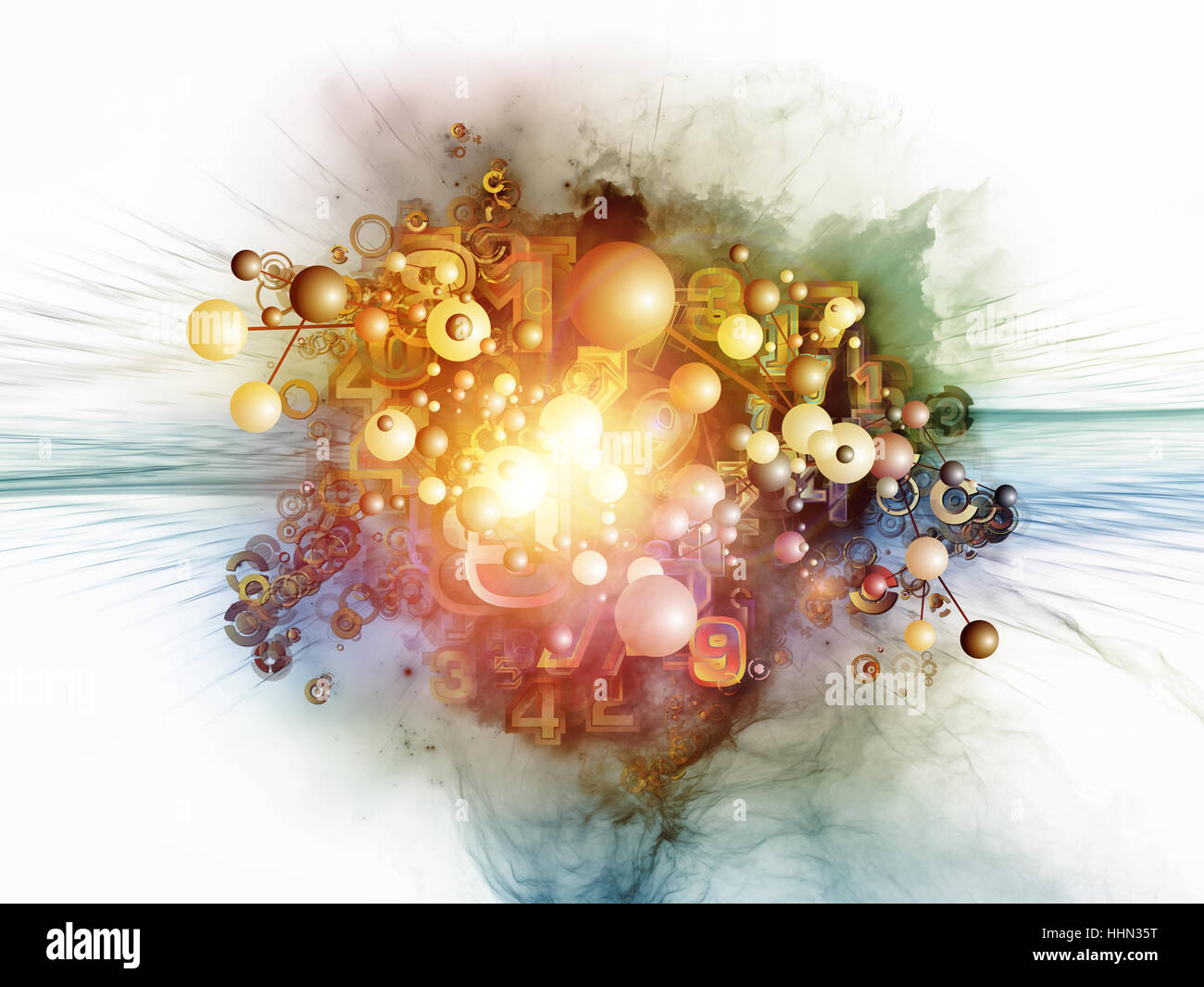 calculation, arrangement, composition, science, research, communication ...