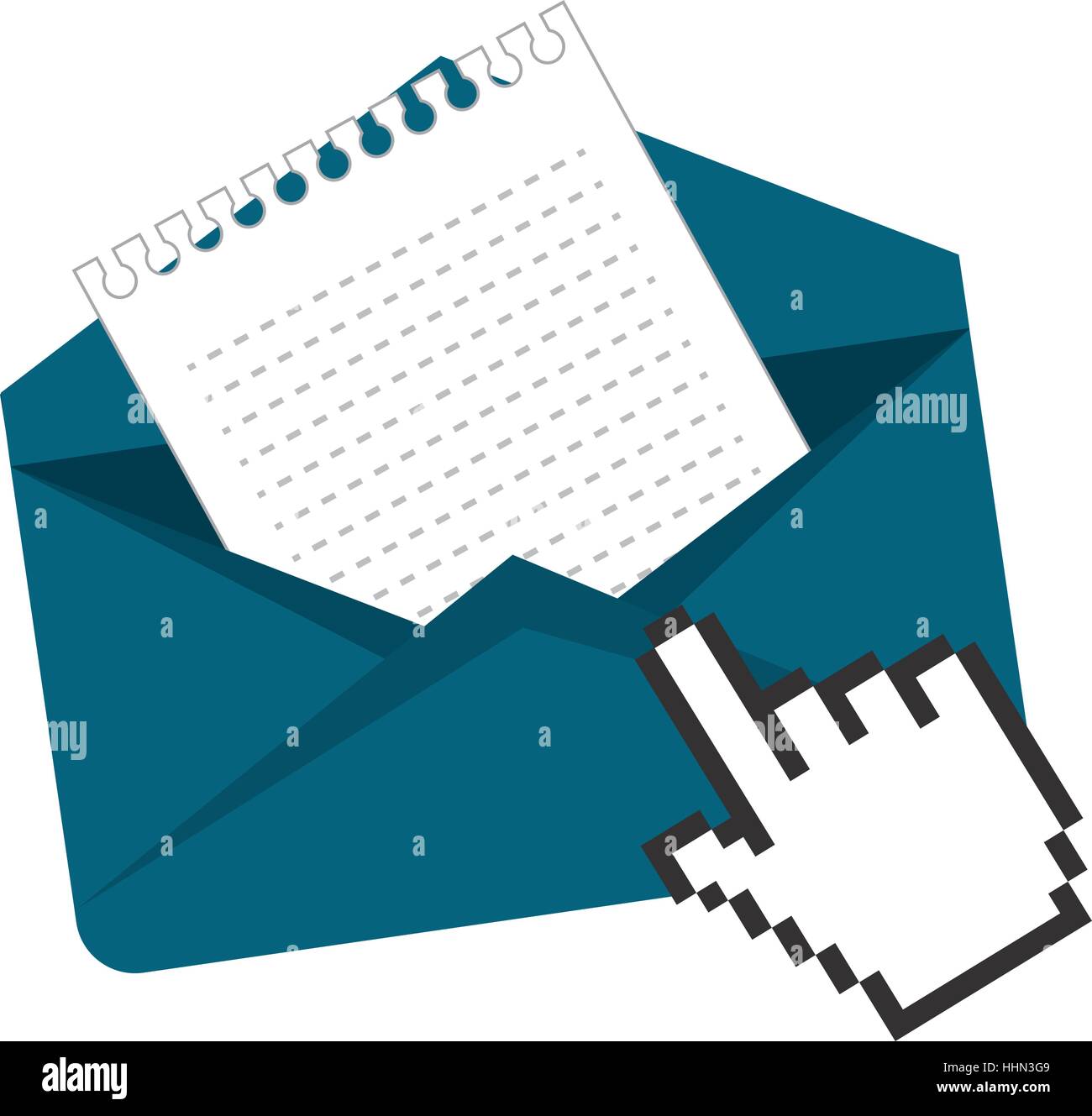 message envelope mail related icons image Stock Vector Image & Art - Alamy