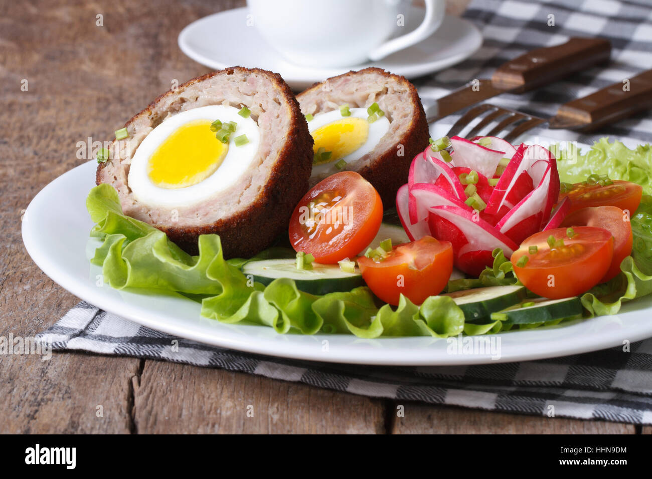 Traditional scotch egg hi-res stock photography and images - Alamy
