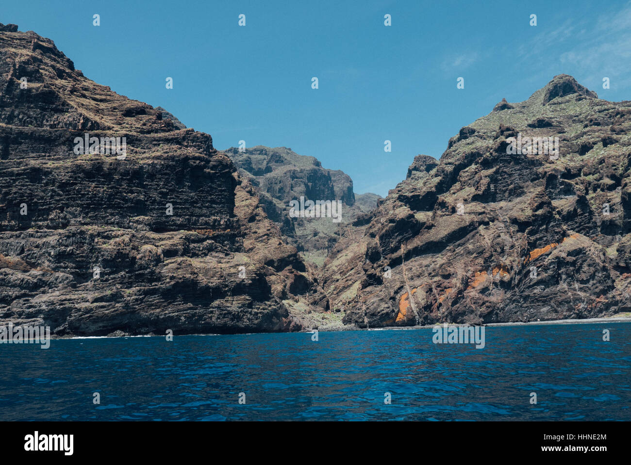 Los Gigantes cliffs, Tenerife Stock Photo