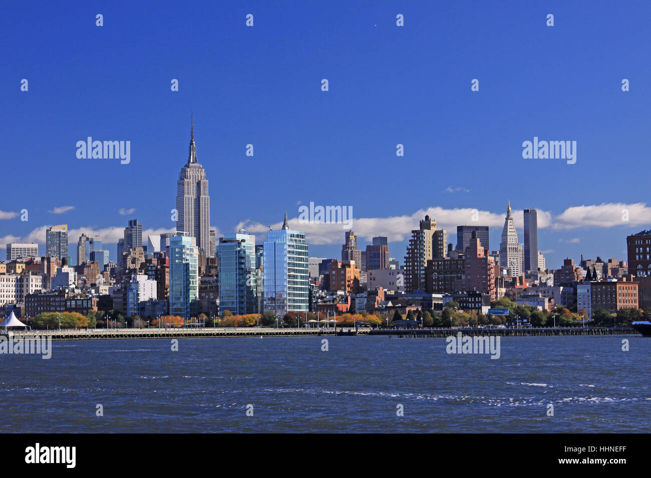 usa, brooklyn, new york, skyline, manhatten, freiheitsstatue, hudson, staten Stock Photo