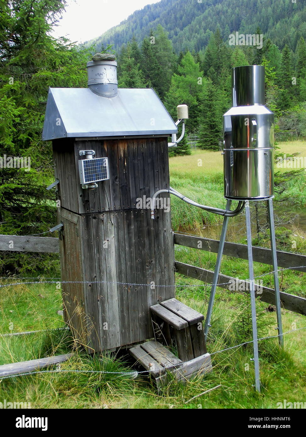 science, wood, metal, styria, meter, weather station, meadow, forest ...