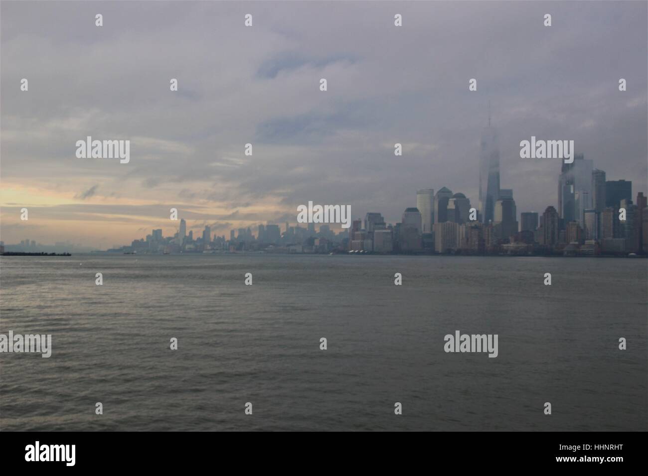 View of New York, Manhattan skyline Stock Photo - Alamy