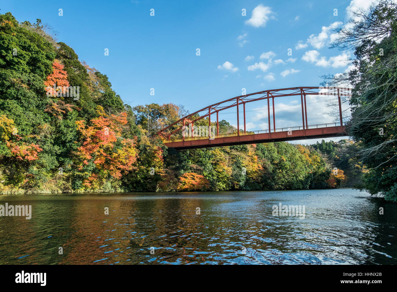 Kameyama Bridge In Autumn Chiba Japan Stock Photo Alamy kameyama-bridge-in-autumn-chiba-japan-stock-photo-alamy