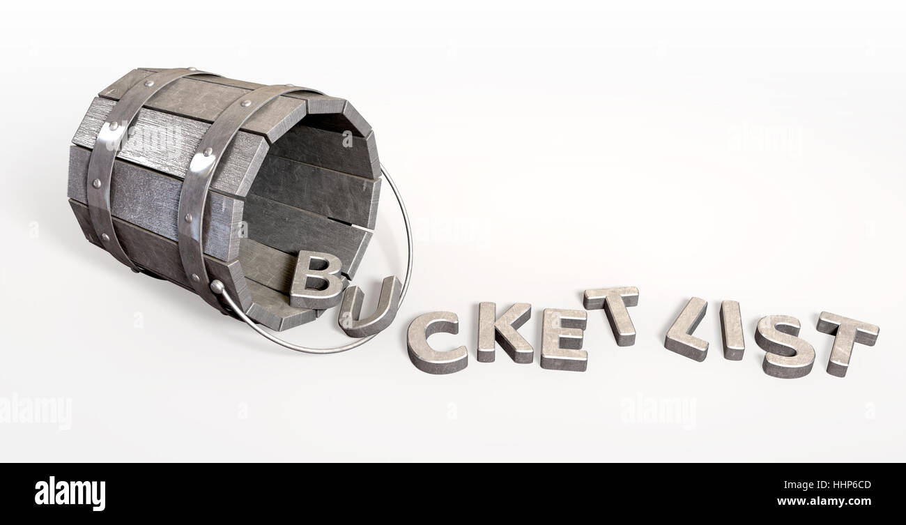 isolated, antique, vintage, letters, bucket, vessel, metal, handle, container, Stock Photo