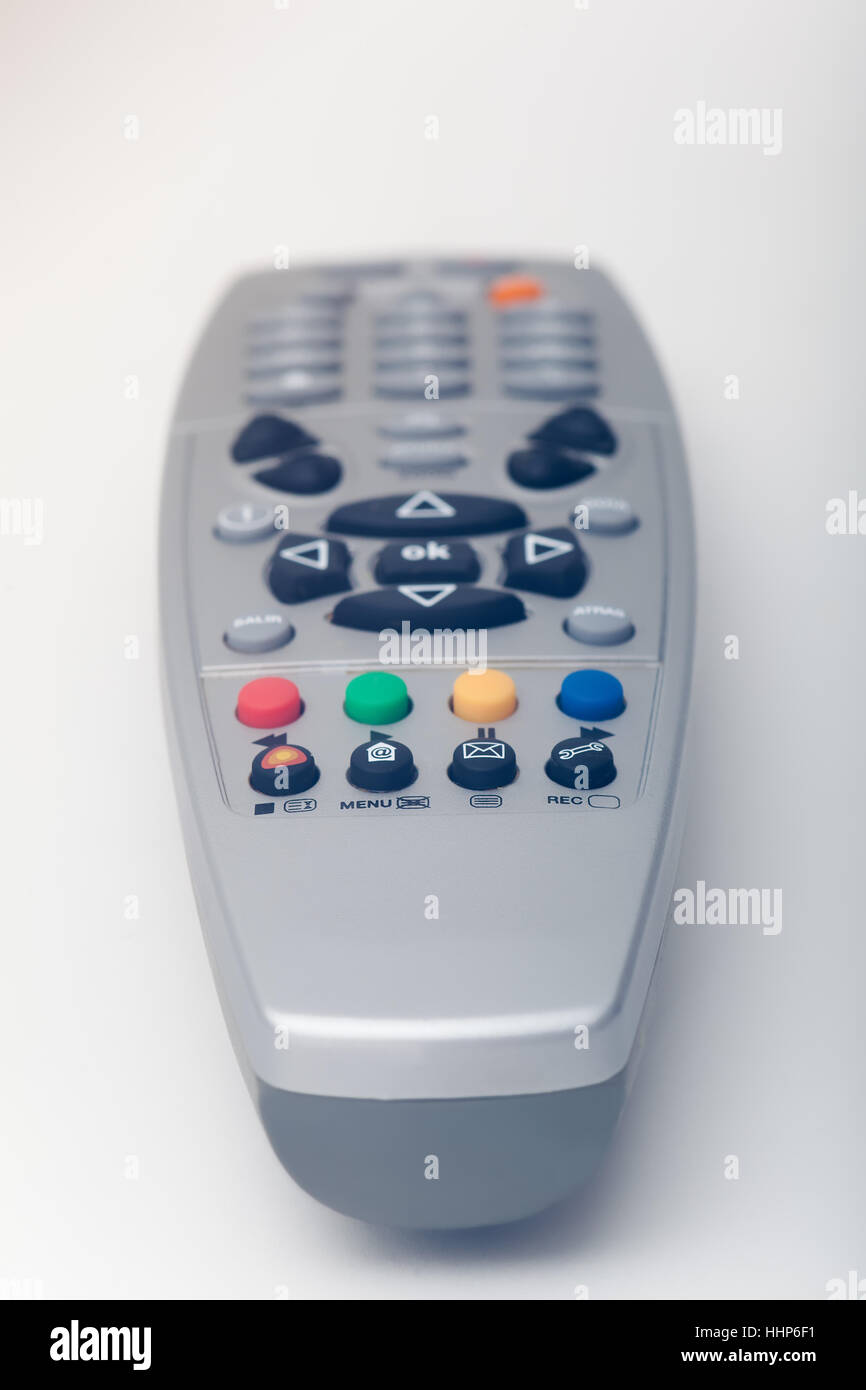 object, technical, remote control, one, controlled, silhouette, technology, Stock Photo