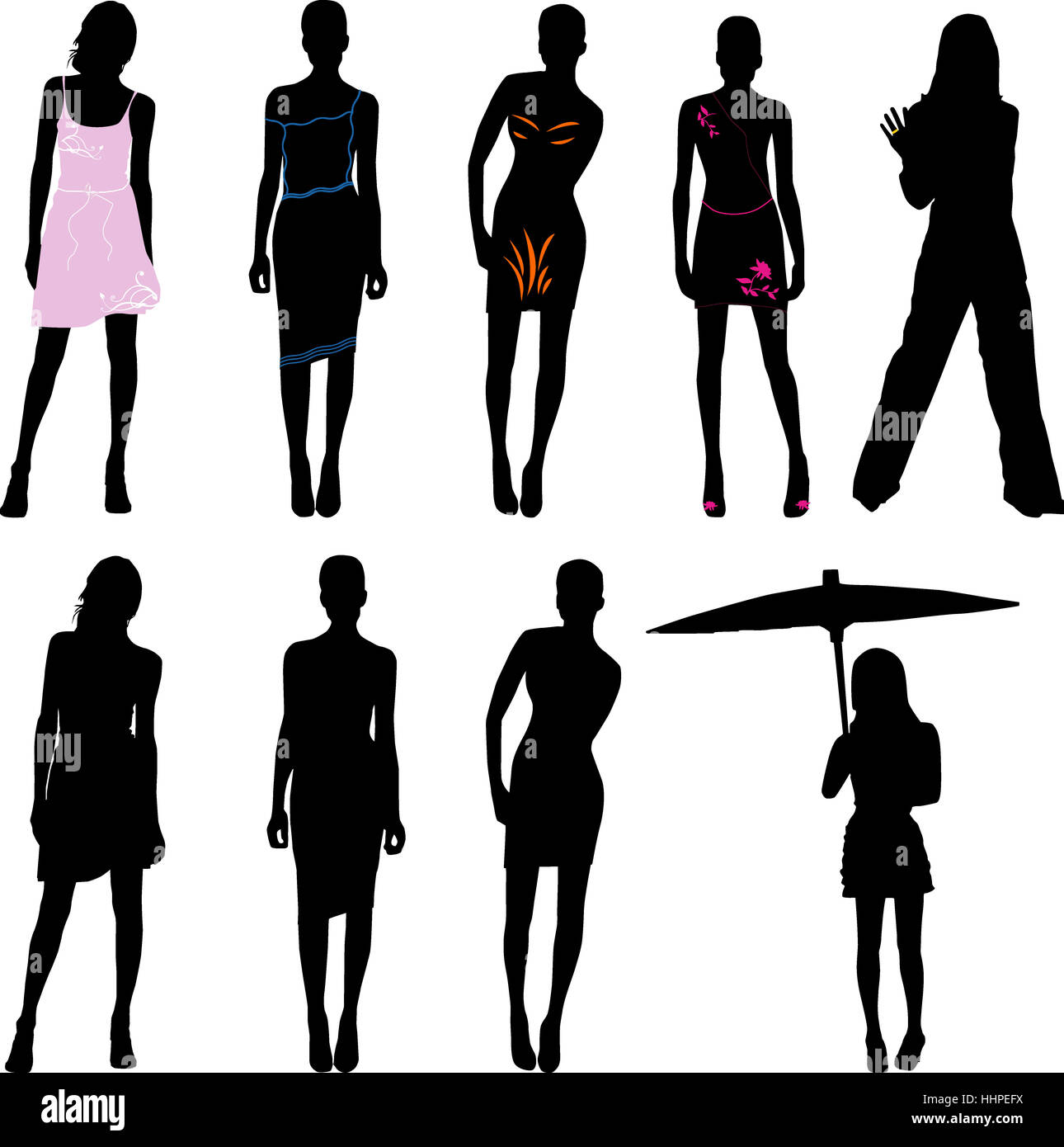 модные силуэты 2024. модный силуэт. силуэт девушки в платье. силуэты людей на подиуме. силуэт женщины в модной одежде.