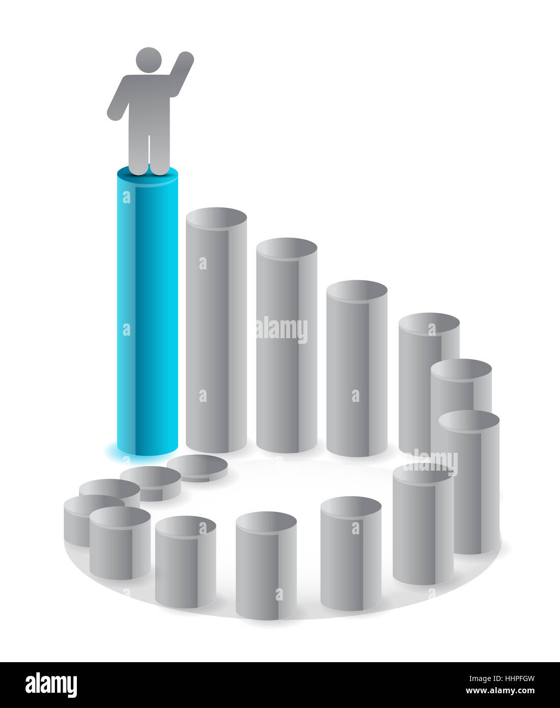 blue, career, successful, succesful, education, chart, model, design