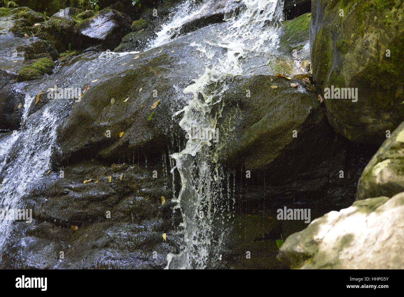 Dark Hollow Falls in Shenandoah National Park Stock Photo