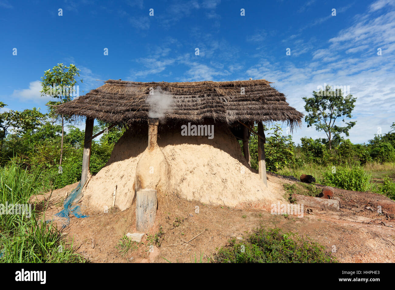 coal kiln Stock Photo Alamy