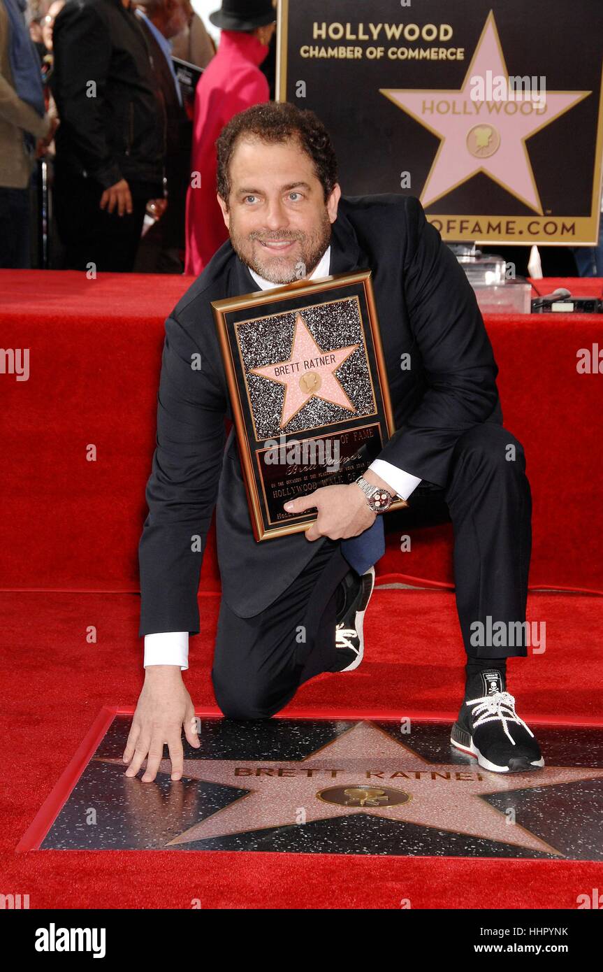 Los Angeles, USA. 19th Jan, 2017. Brett Ratner at the induction