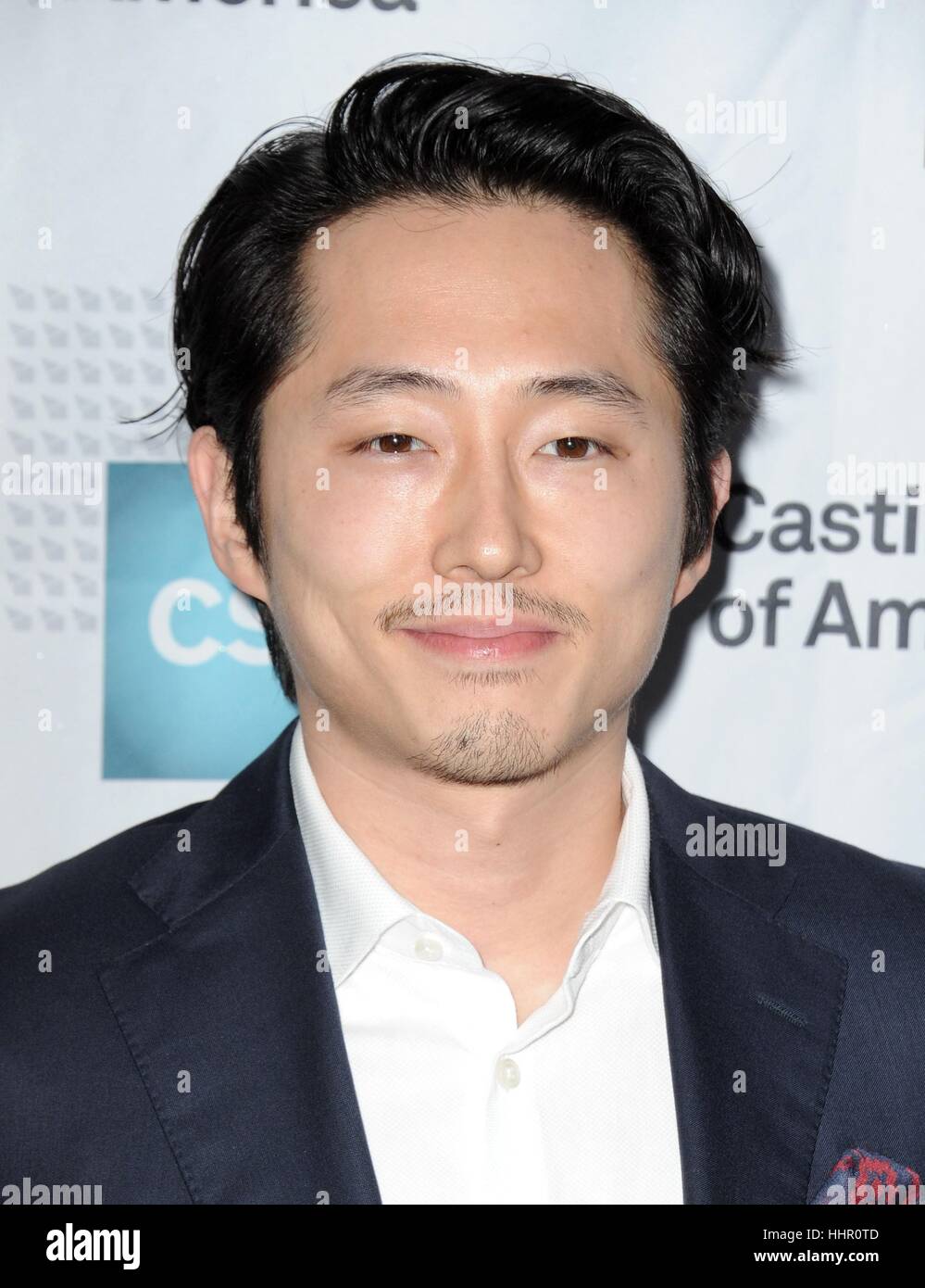 Beverly Hills, USA. 19th Jan, 2017. Steven Yeun at arrivals for 2017 Artios Awards, The Beverly Hilton Hotel, Beverly Hills. Credit: Dee Cercone/Everett Collection/Alamy Live News Stock Photo