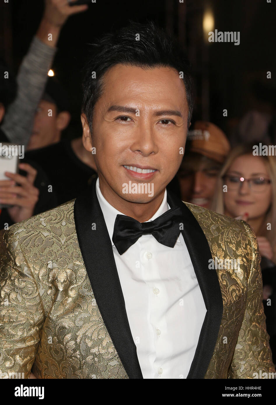 Hollywood CA - JANUARY 19: Donnie Yen, At Premiere Of Paramount Pictures' "xXx: Return Of Xander Cage", At TCL Chinese Theatre IMAX In California on January 19, 2017. Credit: Faye Sadou/MediaPunch Stock Photo