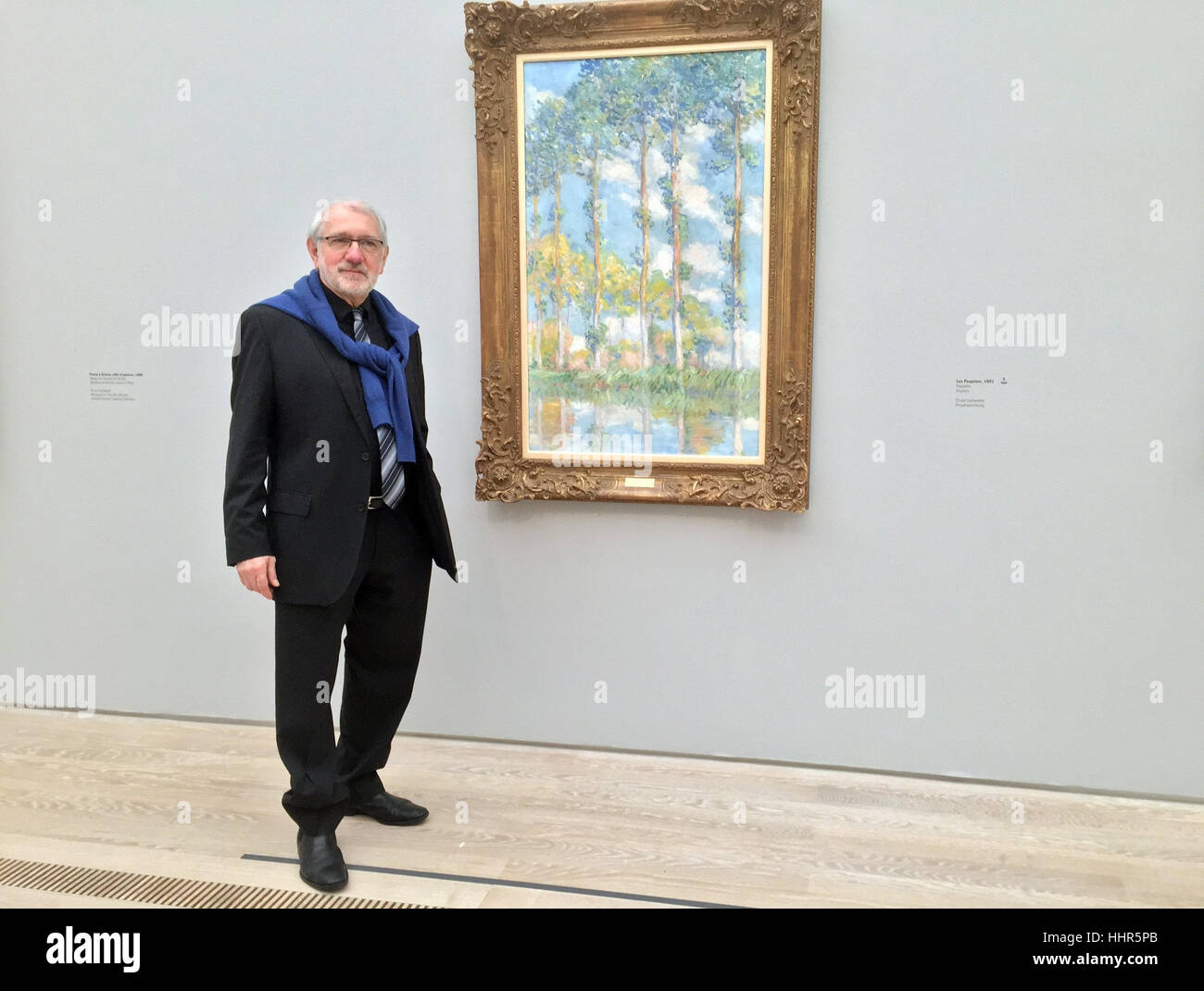 Basel, Switzerland. 20th Jan, 2017. Philippe Piguet, the great-grandson ...