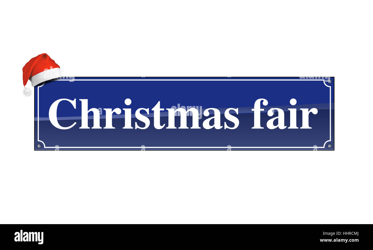 christmas fair Stock Photo
