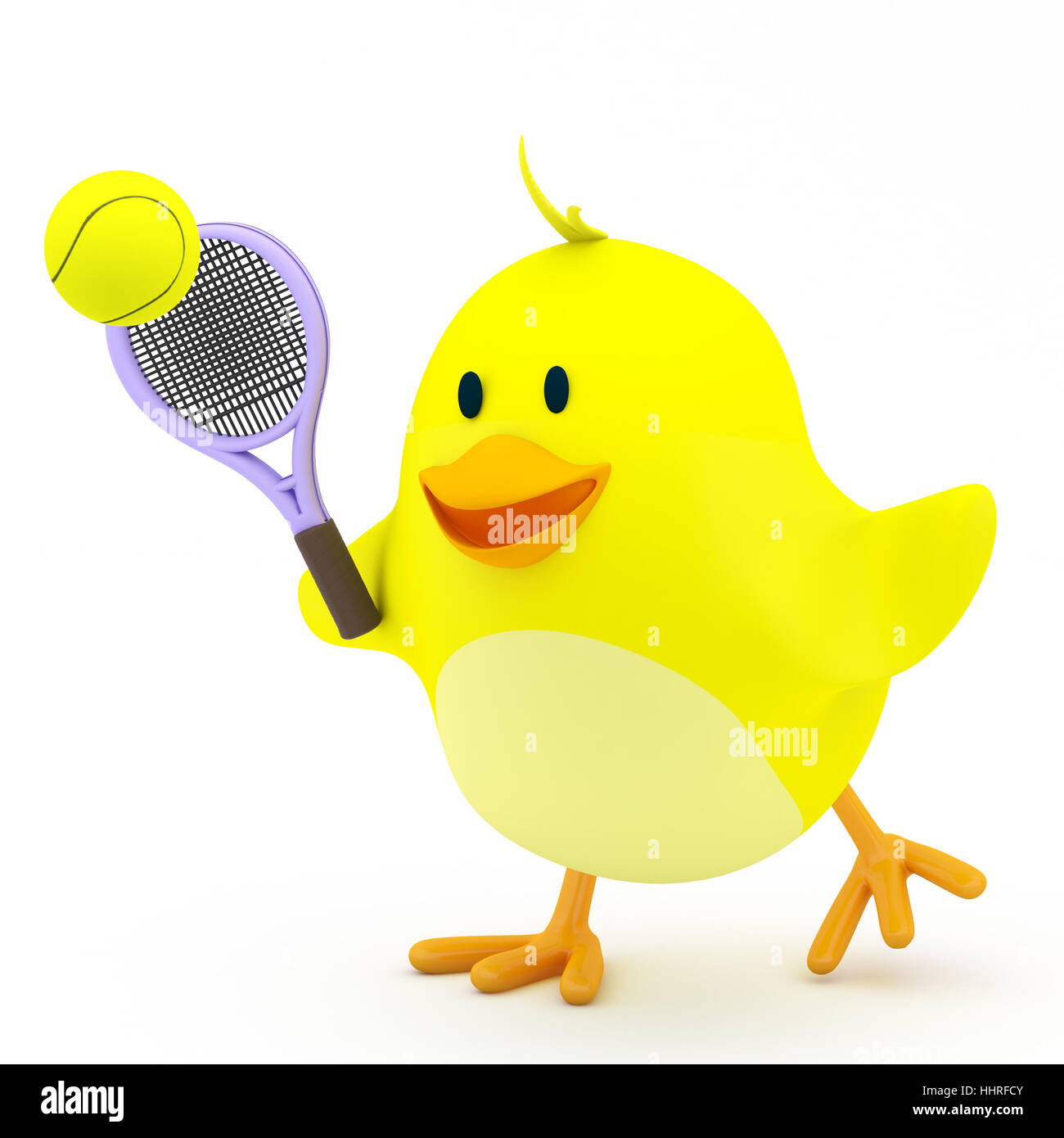 Tennis toon hi-res stock photography and images