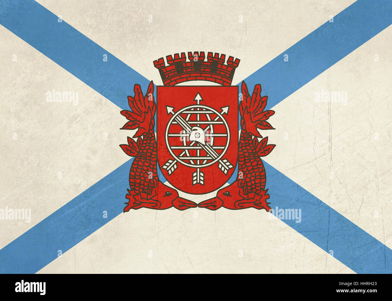 Flag Steps Rio Grunge illustration of Rio de Janeiro flag, Brazil, South America Stock ...