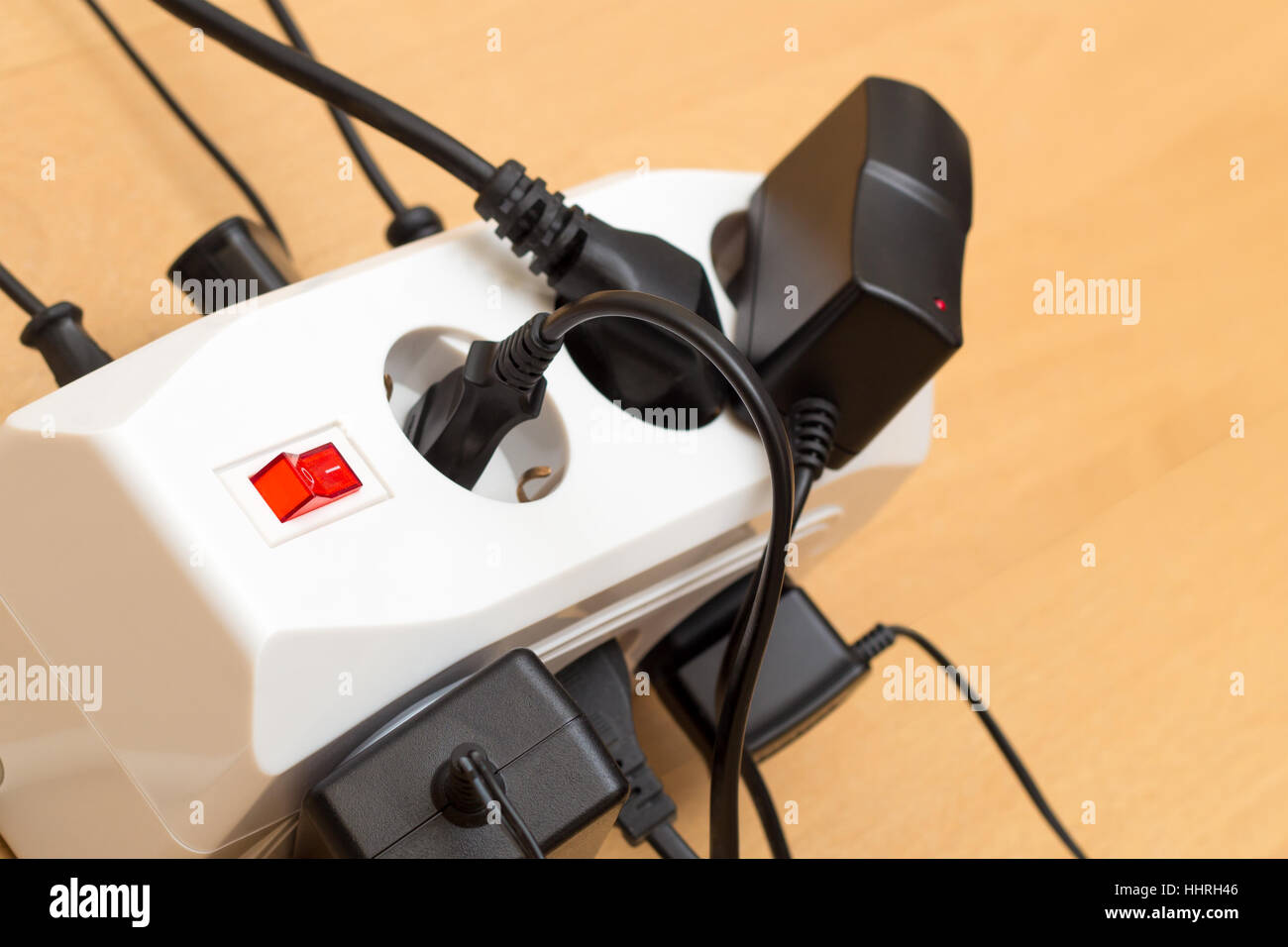 energy, power, electricity, electric power, outlet, socket, plug, wattage, edge Stock Photo