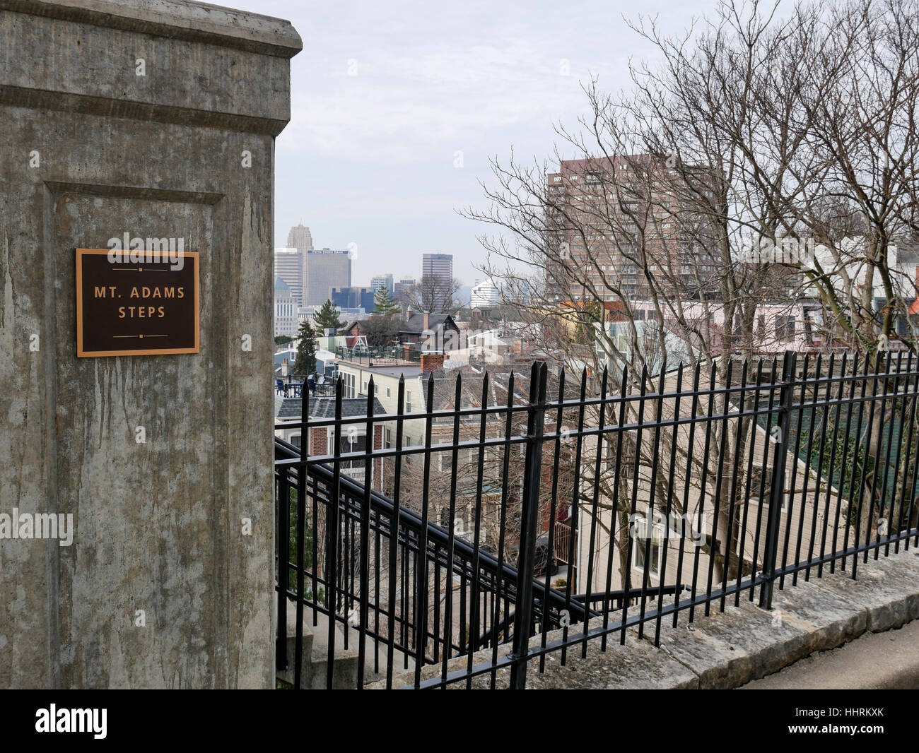 Mount Adams Steps, Cincinnati, Ohio Stock Photo Alamy