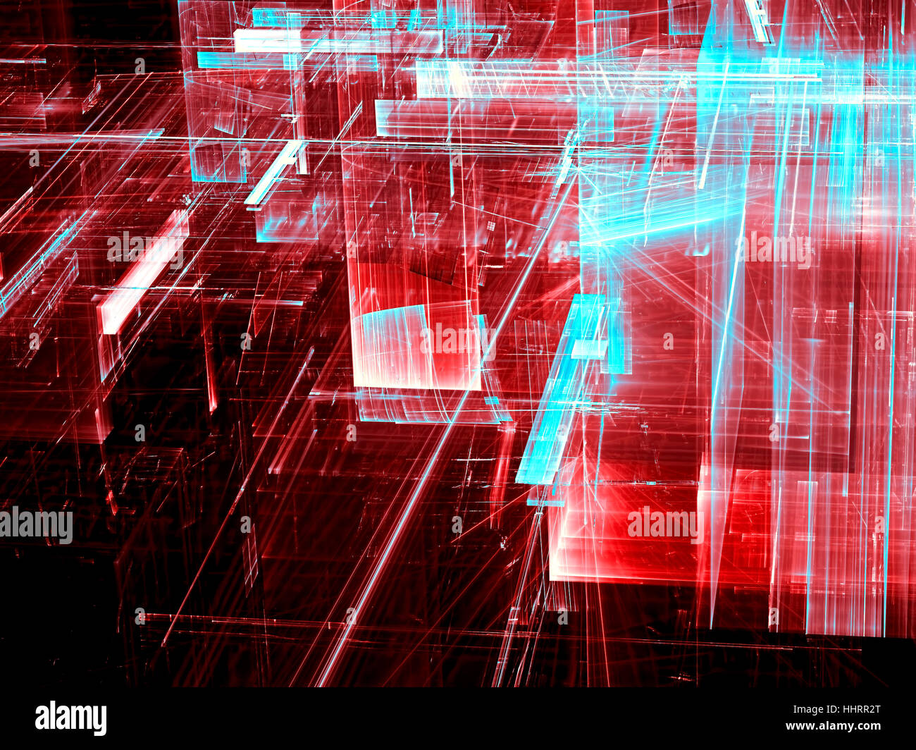 Glass structure - abstract digitally generated image Stock Photo - Alamy