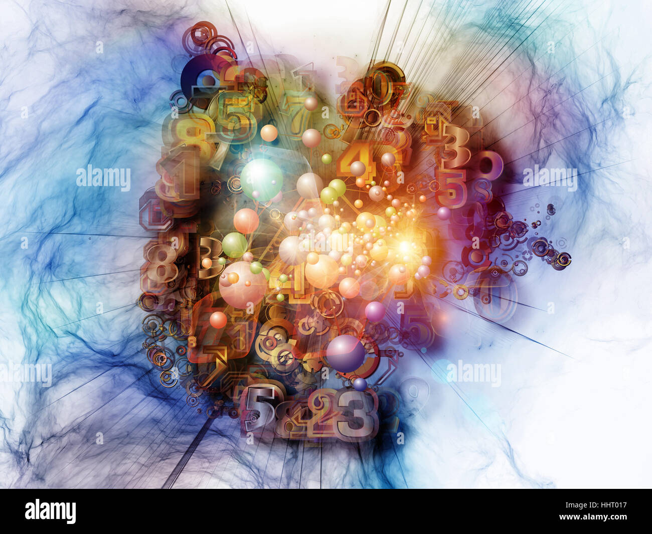 calculation, arrangement, composition, science, research, communication ...