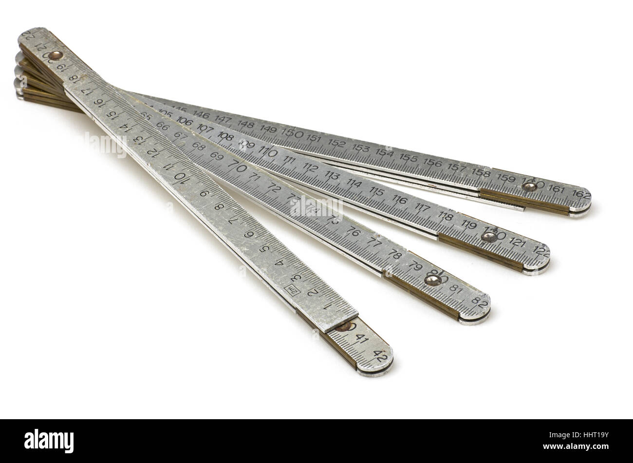 silver, steel, metal, yardstick, pocket rule, tape measure, tool, craftsman  Stock Photo - Alamy