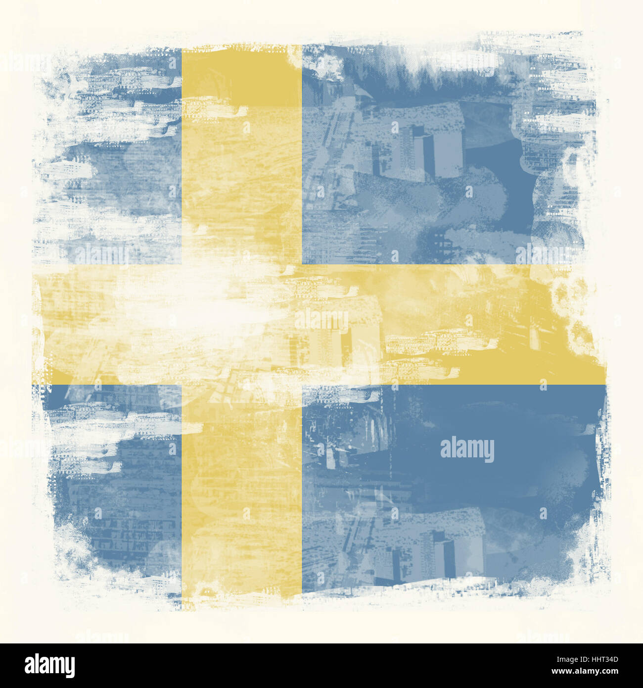 sweden, flag, style, old, antique, blank, european, caucasian, europe, sweden, Stock Photo