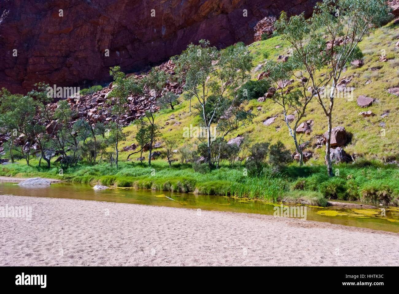 Wild nature at Simpsons Gap, Northen Territory, Australia Stock Photo