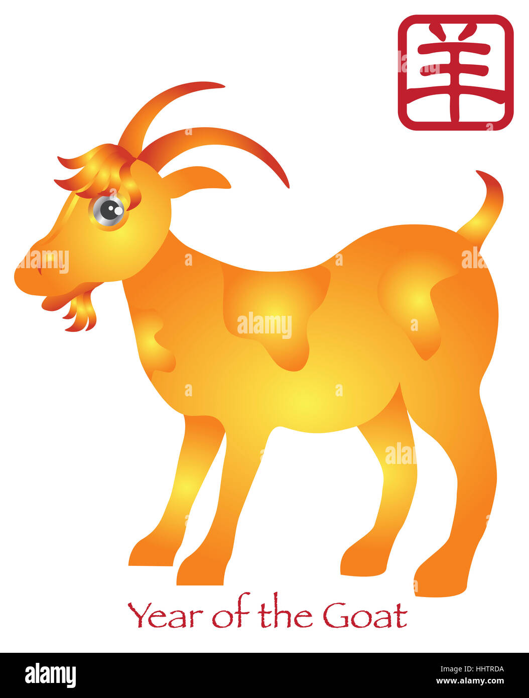goat, sheep, golden, chinese, zodiac, horoscope, new year, greeting