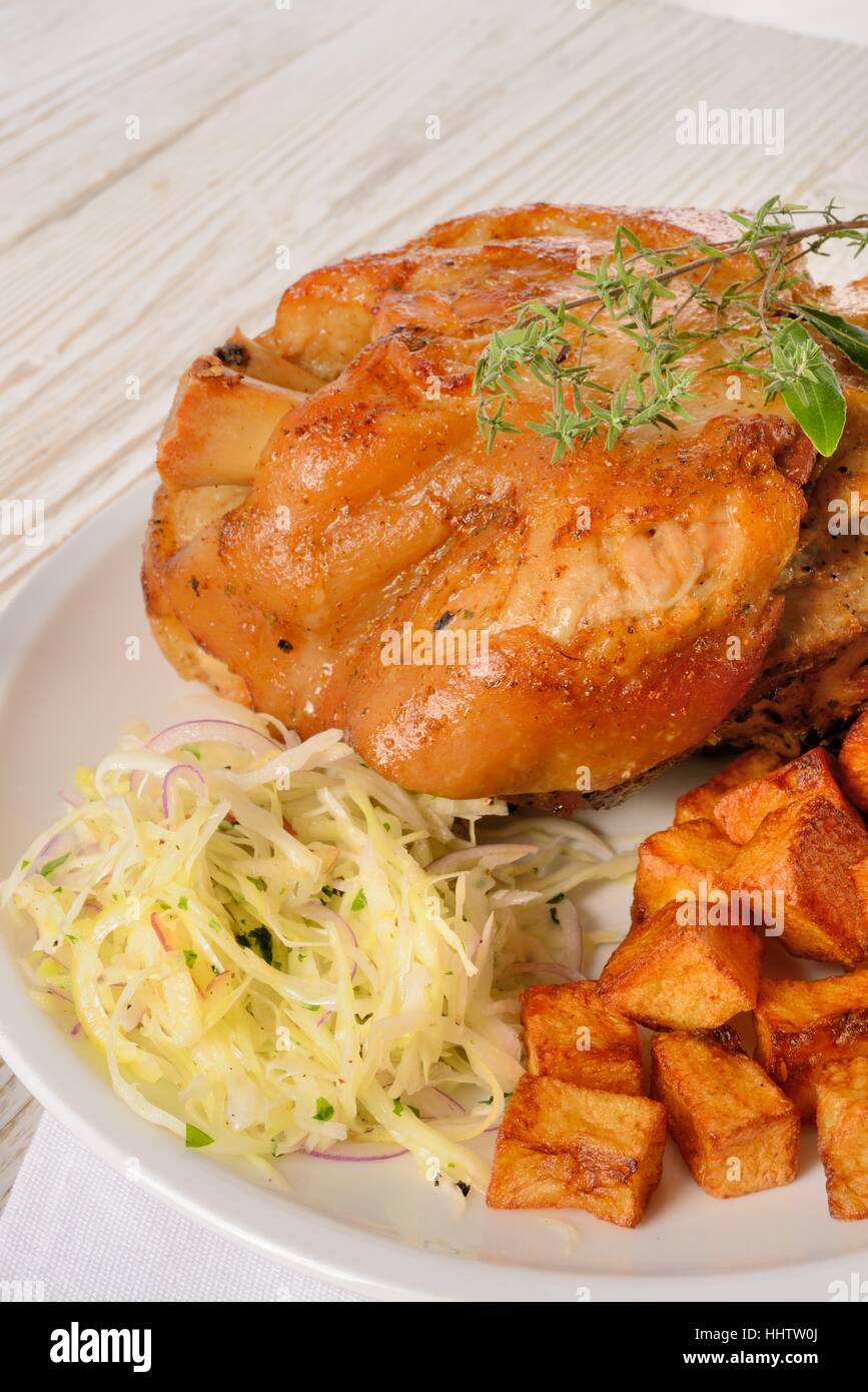 pickled ham hock Stock Photo Alamy