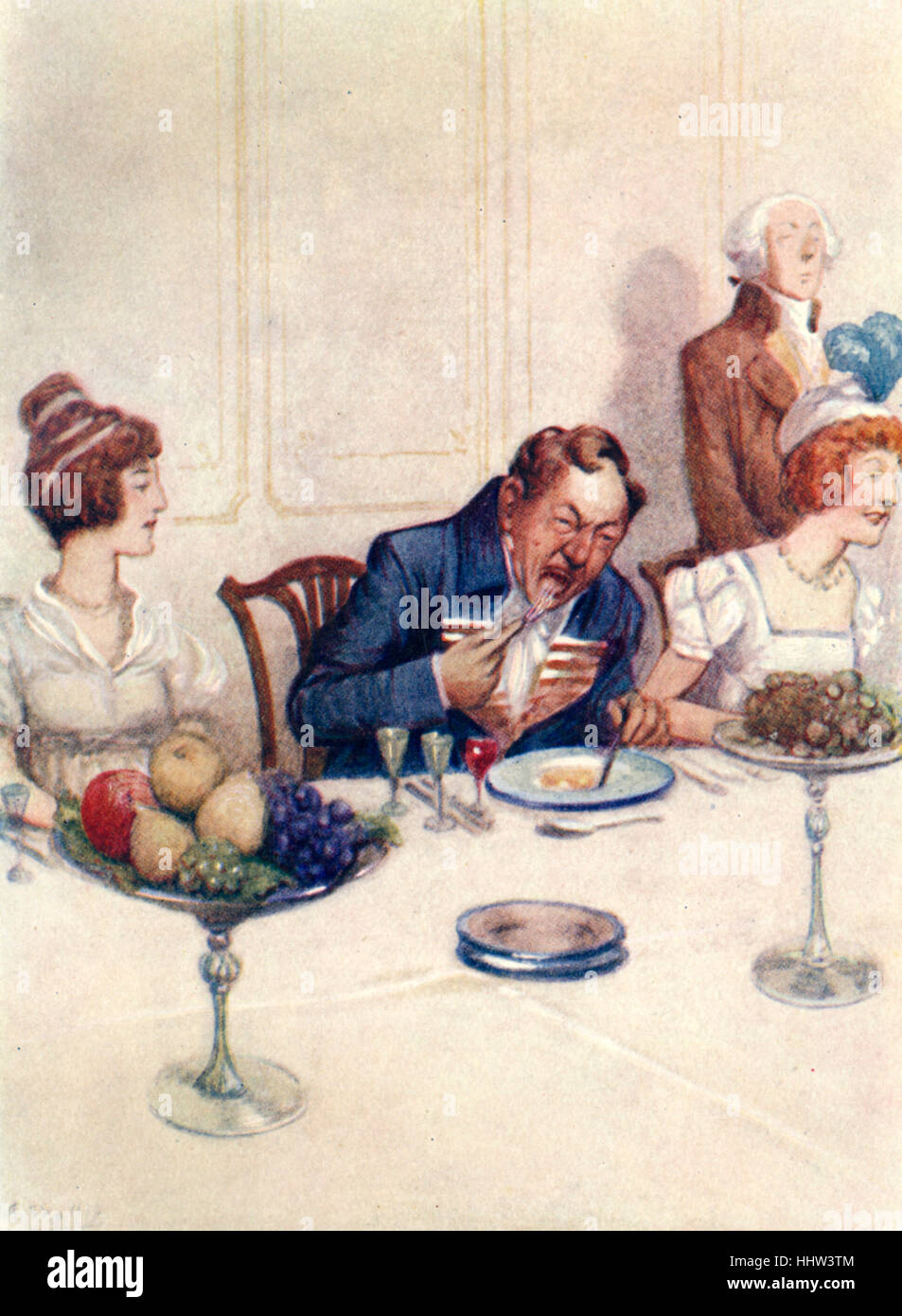 English manners eighteenth century High Resolution Stock Photography