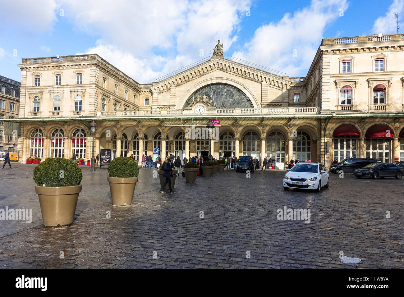 Gare de l'Est, East station, Paris Est, in the 10th arrondissement
