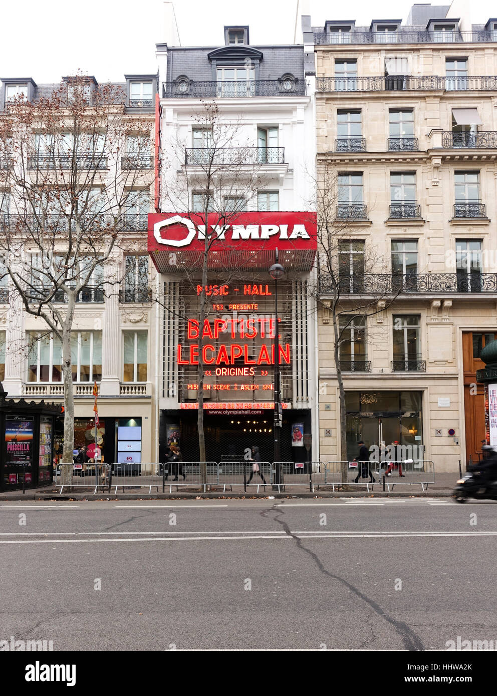 Olympia Concert Hall Paris France Europe Stock Photo Alamy