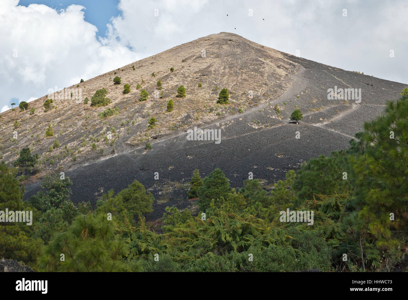 Paricutin volcano, Mexico Stock Photo